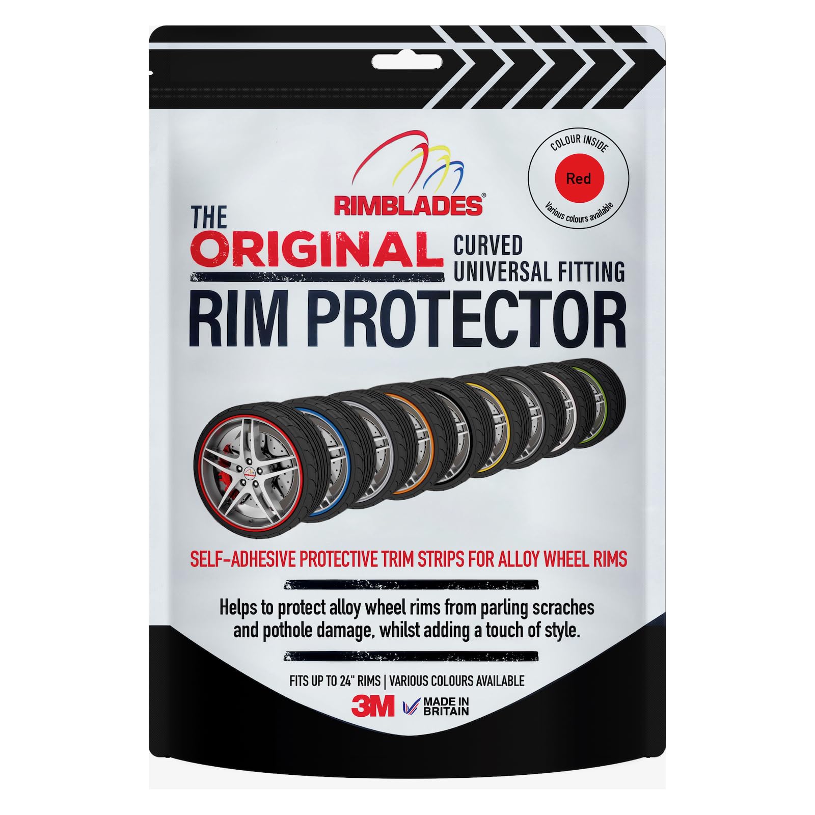 確認用 ⑭です!! リムブレード ホワイト 4本セット ホイールリムに貼り付けて使用する